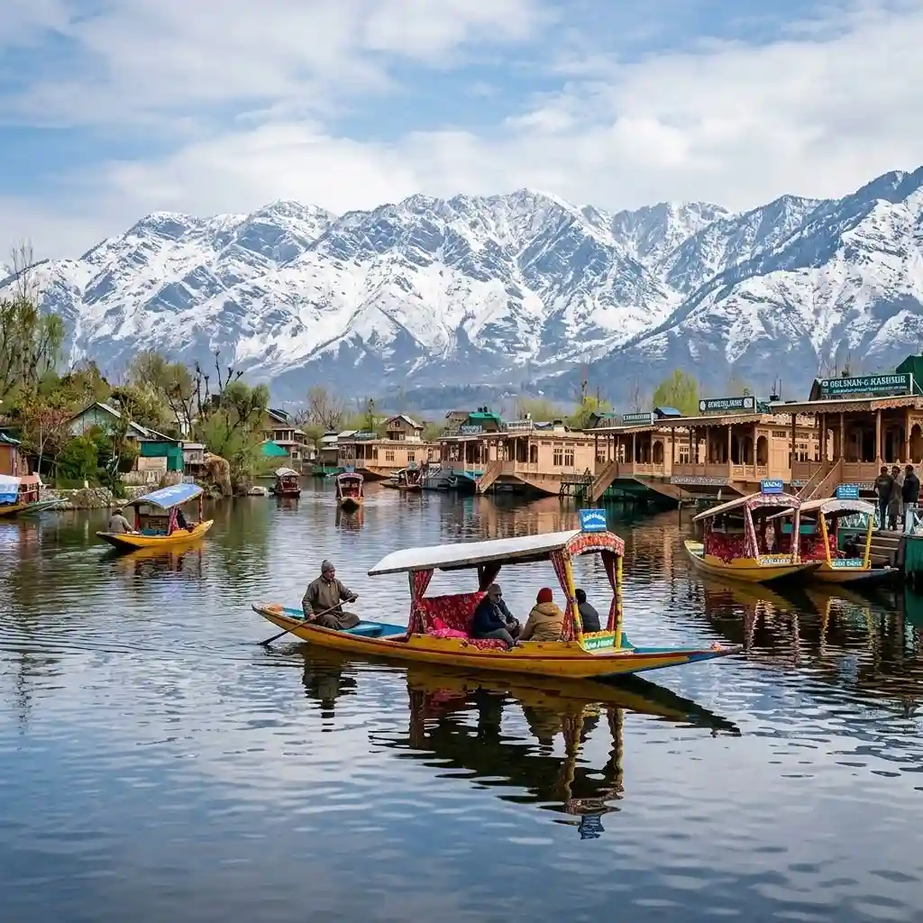 Srinagar (Dal Lake Paradise) - Slide 1